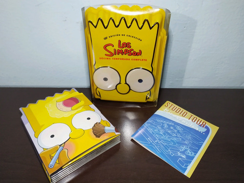 Los Simpsons Temporada 10 Dvd Completa De Colección (: