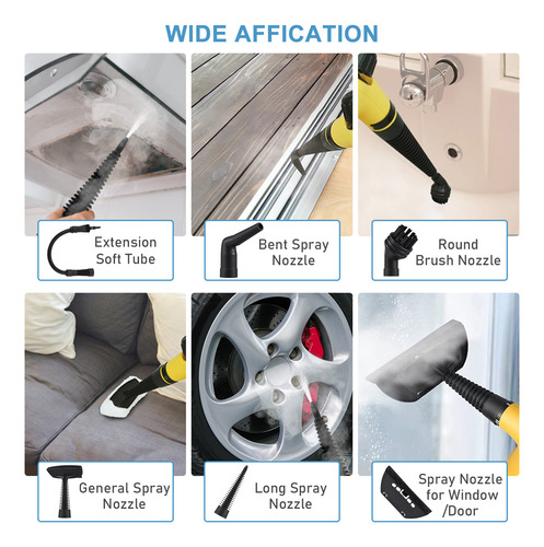 1050w Multifunctional Steam Cleaner