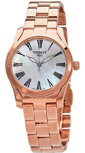 Reloj Tissot T-wave Mujer Esfera Mother Of Pearl Boleta