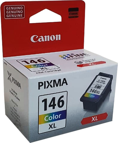 Imagen 3 de 6 de Combo Cartucho Tinta Canon 1 Negro Pg-145xl 1 Color Cl-146xl