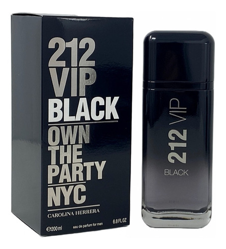 Carolina Herrera 212 Vip Black Eau De Parfum 200 Ml Hombre