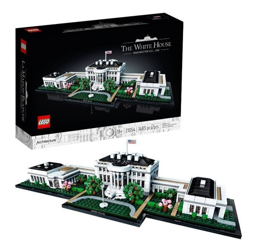 Kit De Construcción Lego Architecture La Casa Blanca 21054