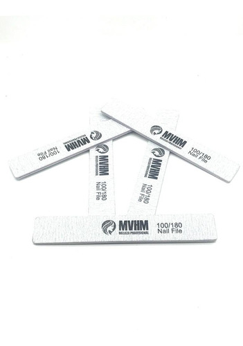 Limas X5 Und100/180 Uñas Esculpidas Gelificadas Megaventashm