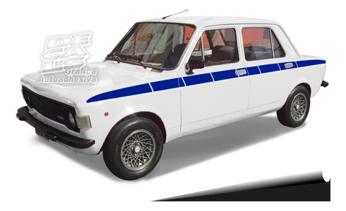 Calco Fiat 128 Iava 1974 Juego Completo