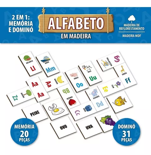 Jogo Educativo Tabuleiro Aprenda Alfabeto Brincando Crianças