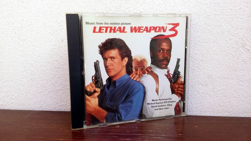 Lethal Weapon 3 - Soundtrack * Cd Made Usa * Sting Clapton 