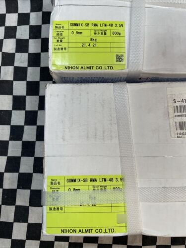 Rolls Nihon Almit Gummix Sb Rma Lfm-48 Flux 3.5% Ø0.8mm Ggj
