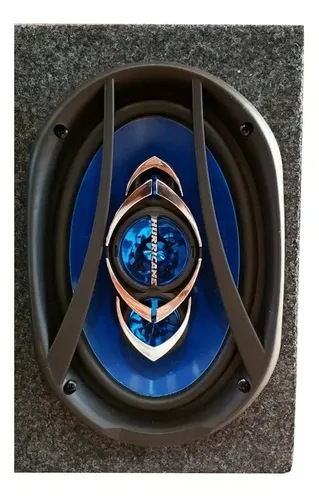 Alto Falante Hurricane 6x9 + Caixa Carpete 69 180w Caminhão
