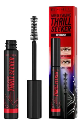 Rimmel Mascara Pestañas Thrill Seeker Pitch Black 8ml