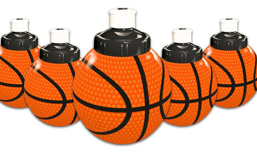 Kit 10 Squeeze Formato Bola De Basquete Nba Festa Lembrancin