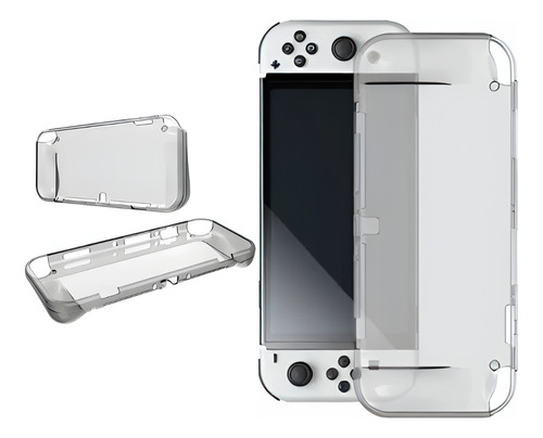 Funda Para Nintendo Switch Oled Protector Tpu 