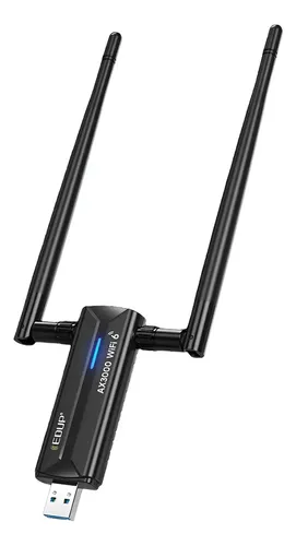 Adaptador Wifi 6e Ax3000 Usb Mt7921a 2.4/5/6ghz Carrello