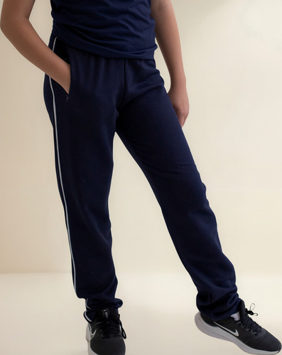 Calça De Moletom Infantil Apeluciada - Uniforme Escolar