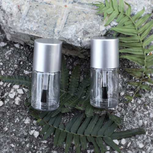 Agidea 6 Botellas Vacías De Esmalte De Uñas Con Cepillo Para