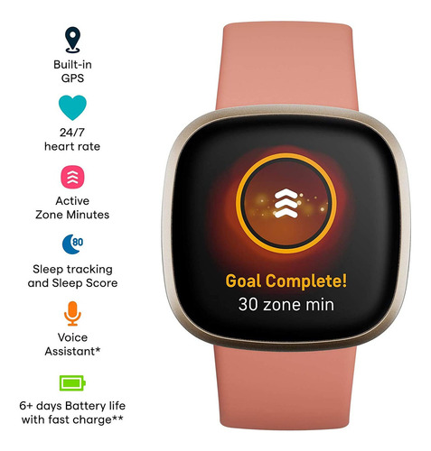 Fitbit Versa 3 - Smartwatch AMOLED 1" NFC.