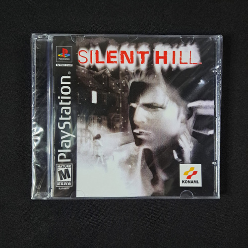 Silent Hill Prensado Ps1. Cd Mídia Prata Novo E Lacrado