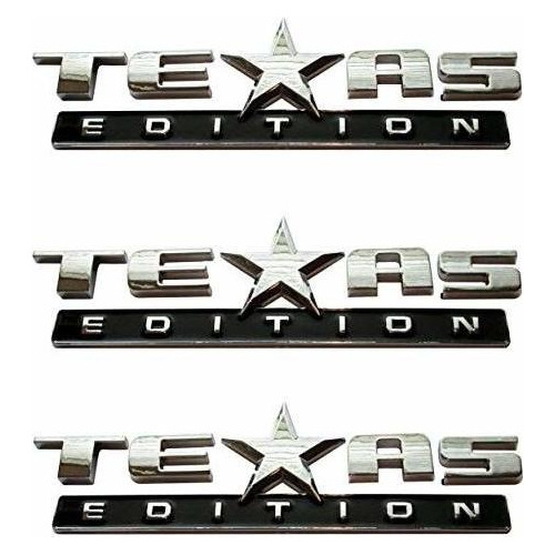 Texas Edition Emblem Chevy Sil Do Sierra Truck Universa...