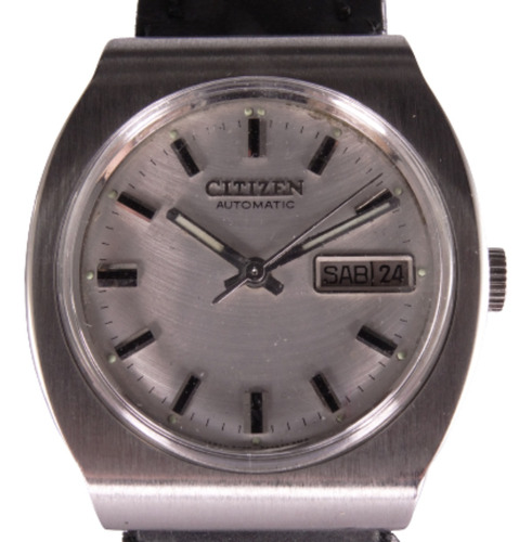 Reloj Citizen Automatico 4-164059 Acero Calendario Garantía