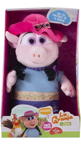 Peluche Musical Chancha Pancha La Granja De Zenón En Caja