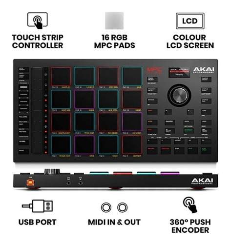 Akai Professional Mpc Studio 2 - Controlador Midi Usb Akai