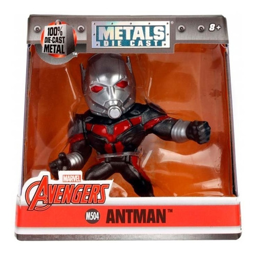 Imagem 2 de 6 de Metalfigs Homem Formiga - 6cm - Metals Die Cast - Marvel
