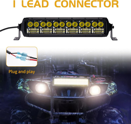 Arnés De Cableado De Barra De Luz Led Con Interruptor, Kit D