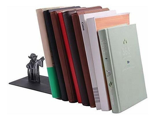 Sujeta Libros De Acero Inoxidable Diseño Yoda Star Wars