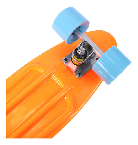 Skate Llegó Uno Penny Naranja Abec-7 56cm Patineta