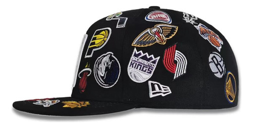Gorra Curva Cerrada New Era Electrify New York Yankees Negro