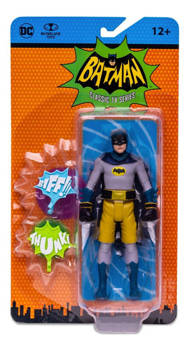 Figura Articulada Batman Retro 15 Cm. Dc Comics