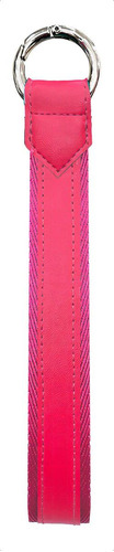Alça Para Garrafa Goldentec Com Argola Em Metal Rosa Pink