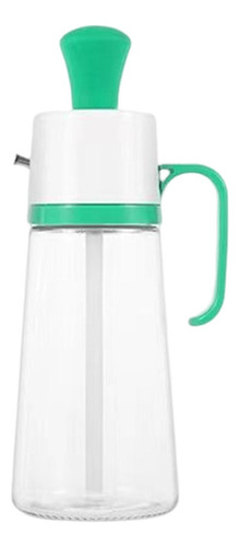 Botella De Aceite Skid Slip Handle Restaurant 550ml Verde