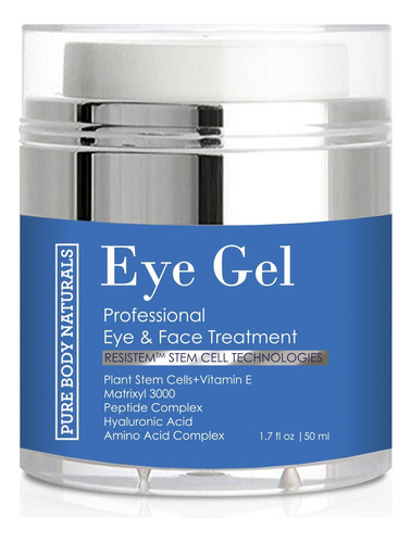 Pure Cuerpo Naturals Eye Cream Para Circulos Y Oscuros Puffi