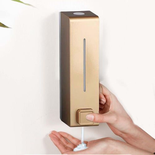 A 600ml Manual De De , Sabonete De Mão Na Parede De Ouro