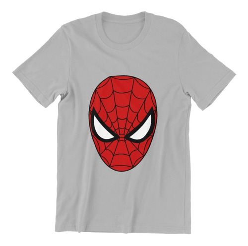 Polera Unisex Spiderman Araña Avengers Mascara Estampado ALG