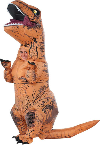 Disfraz Rubie's Del Dinosaurio T-rex Inflable, Adulto