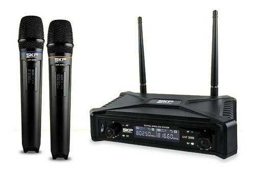 Micrófonos Inalámbricos Skp Uhf-300d