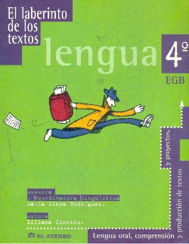 Libro Laberinto De Los Textos, El : Lengua 4º : Educacion Ge