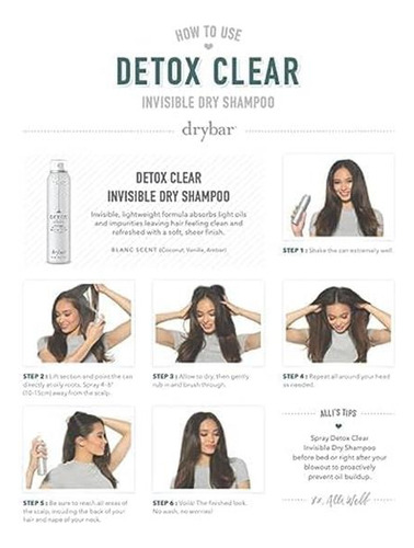 Shampoo Seco Drybar Detox | Sem Lavagem, Sem Preocupações (3
