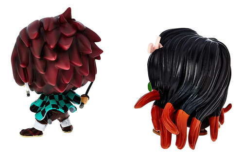 Funko Animación: Demon Slayer Tanjiro Y Nezuko Paquete De 2