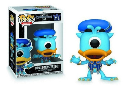 Funko Pop Kingdom Hearts Iii Donald Monsters Inc 410 Vdgmrs