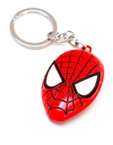 Llavero Metalico Spiderman Mascara Marvel Coketa Coketo