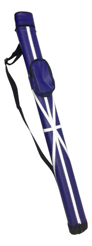 Estuche Para Taco De Billar, Protector De Correa 80cm Azul