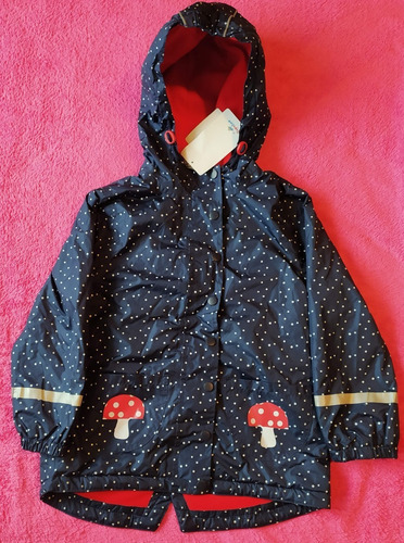 Chaqueta Nueva Impermeable Niña 4 A 6 Años, Buena Calidad.