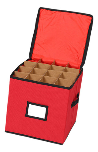 Caja Organizadora Para Guardar Adornos Navideños, Bolsa
