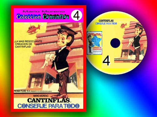 Imagem 5 de 6 de Coleção Completa Do Cantinflas (lotes 1, 2, 3 E 4) 43 Dvds.