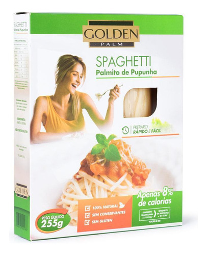 Spaguetti De Palmito Pupunha Golden 255g