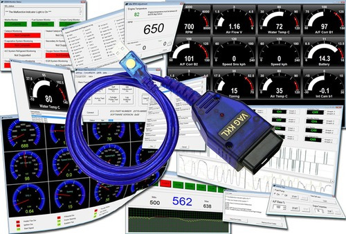 Escaner Automotriz  Vag-kkl. Vw, Audi, Skoda Obd 2