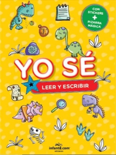 Yo Se - Leer Y Escribir (Con Stickers), de No Aplica. Editorial Infantil.Com, tapa tapa blanda en español