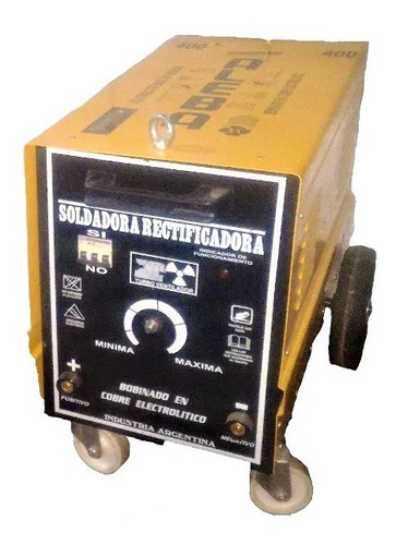 Soldadora Rectificadora 500 Amp Dc 380v Aleba Rec-460